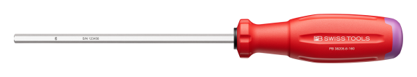 Innensechskant-Schraubenzieher PB 38205 SwissGrip Evo Gr. 6 160 mm